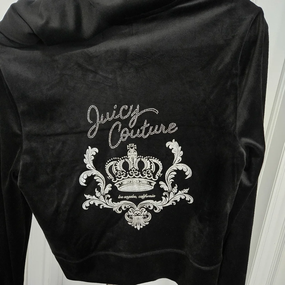 Juicy Couture Set Of 2 Pieces Velour Tracksuit